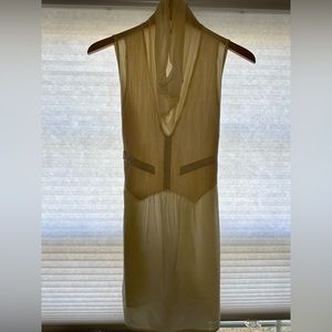 Brunello Cuccinelli cream color tunic top size XL